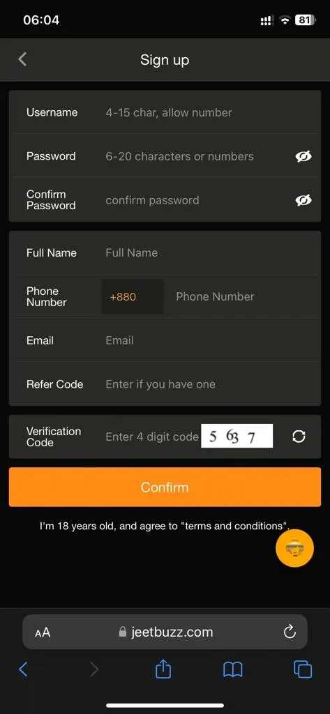 jeetbuzz live casino login app